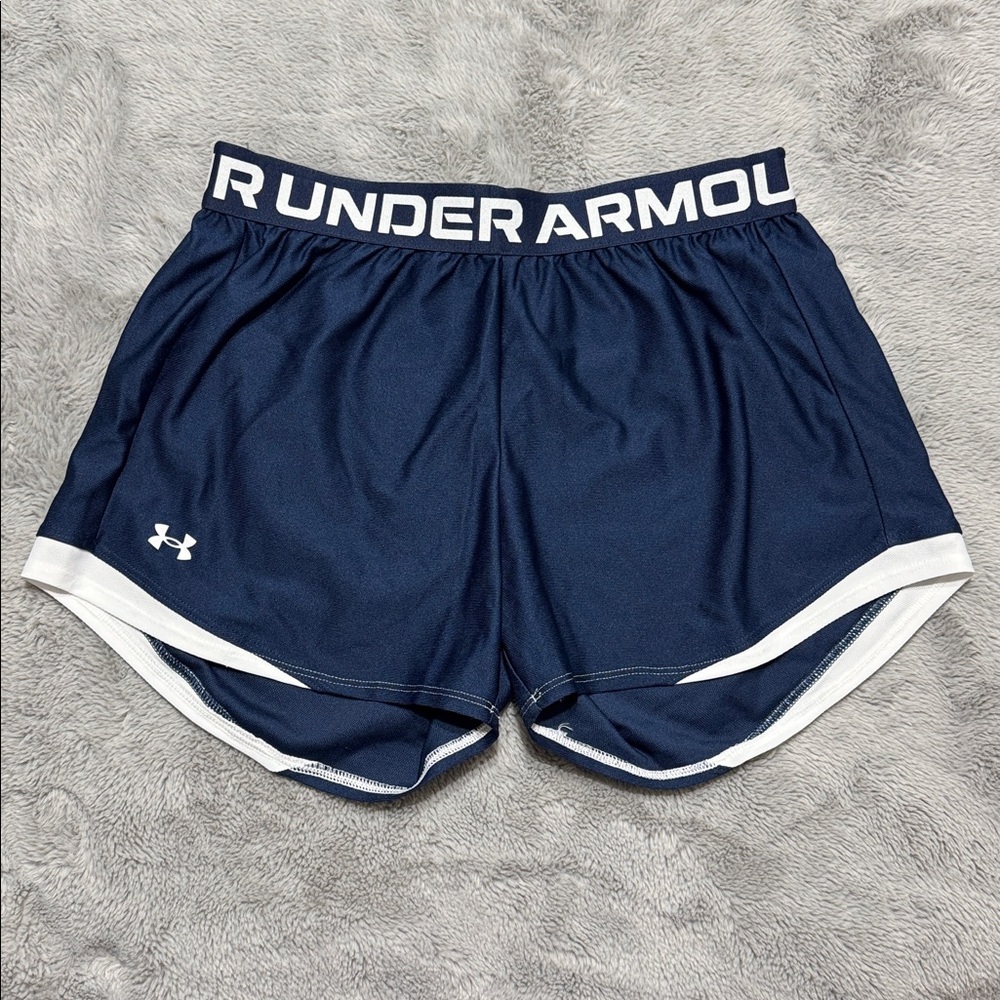 Under Armour Navy Blue Gym Shorts